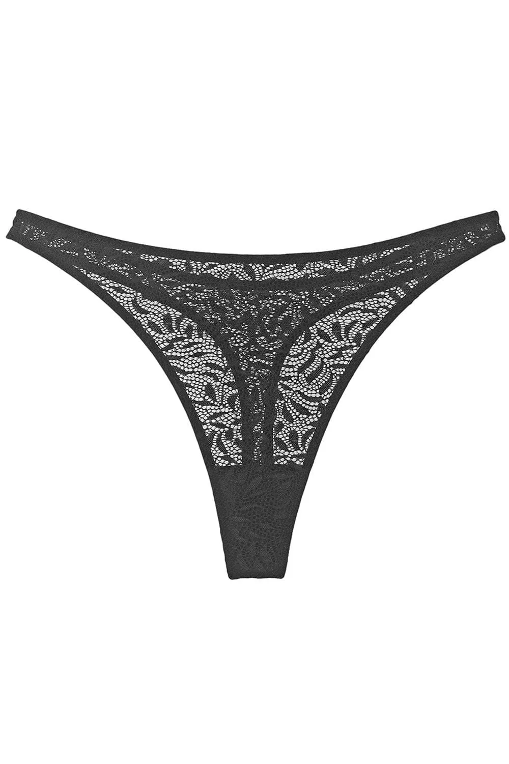 Acacia Thong Black