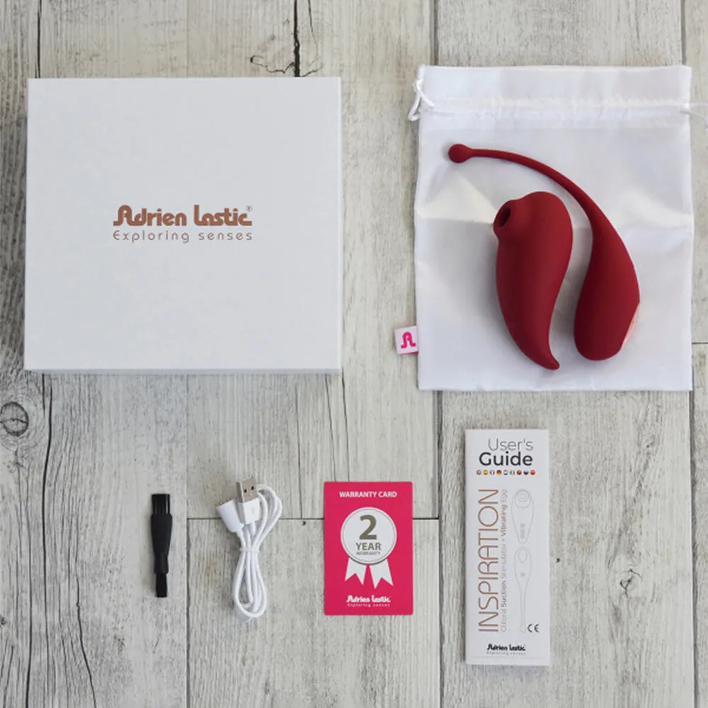 Adrien Lastic Inspiration Clitoral Stimulator  Vibrating Egg APP Control Sex Toy