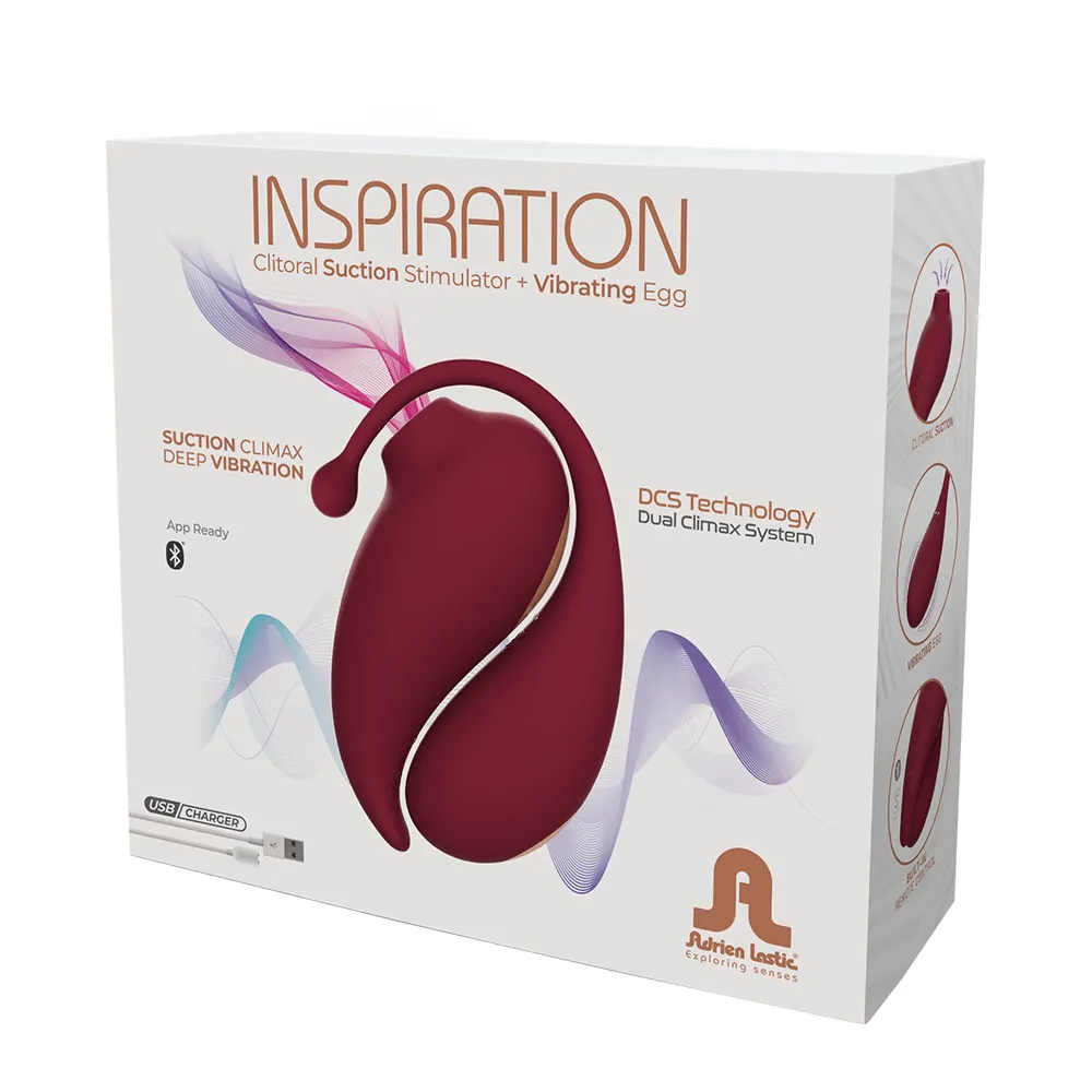 Adrien Lastic Inspiration Clitoral Stimulator  Vibrating Egg APP Control Sex Toy
