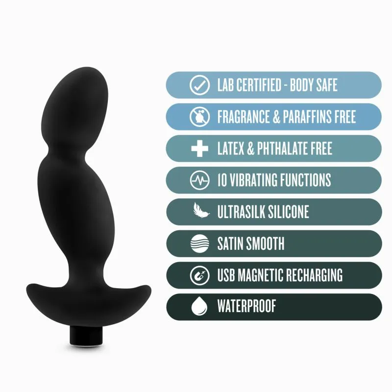 Anal Adventures Vibrating Silicone Prostate Massager 04