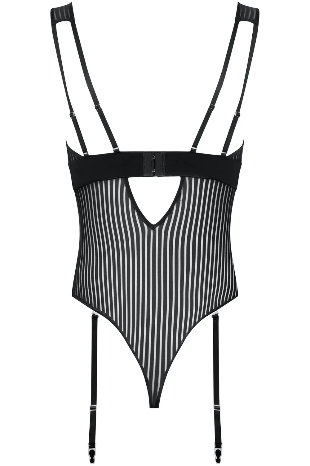 Bande à Part V Neck Thong Bodysuit