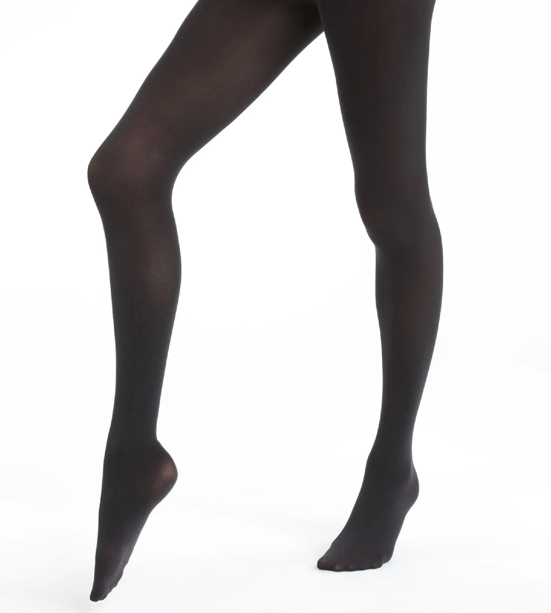 Black DIM Signature Opaque Velout 60 velour tights