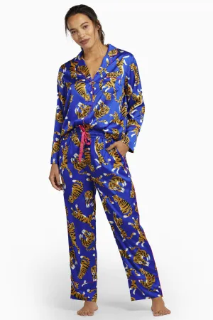 Blue Tiger Pyjama Set