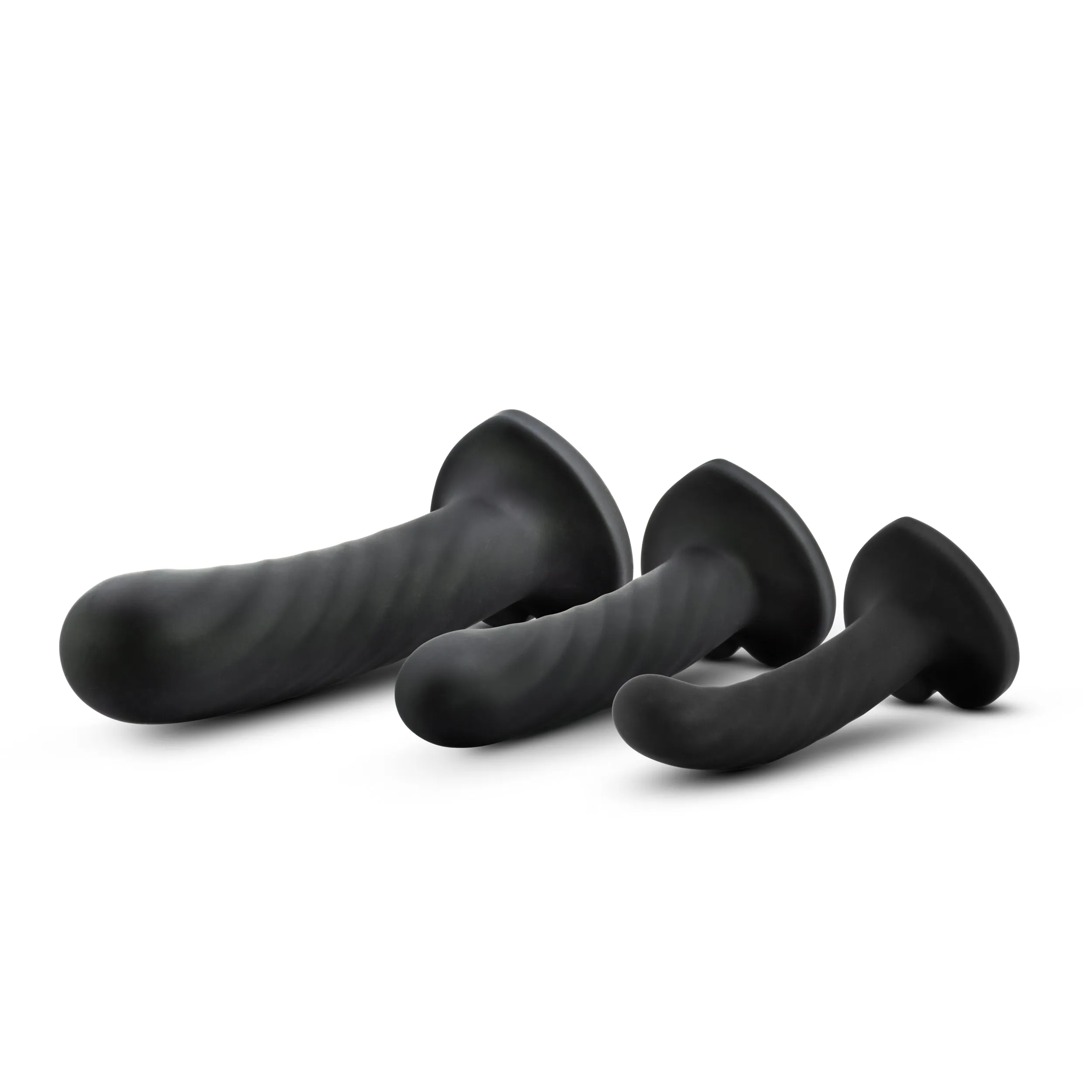 Blush Temptasia Twist Kit Set of 3 Three Silicone Dildo