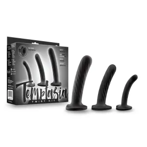 Blush Temptasia Twist Kit Set of 3 Three Silicone Dildo