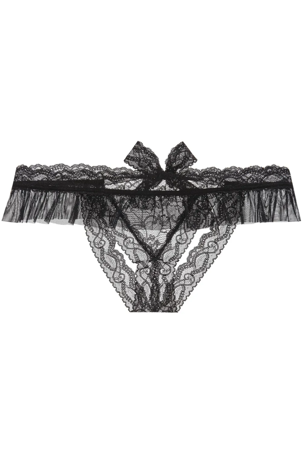 Boîte à Désir Openable Lace Thong