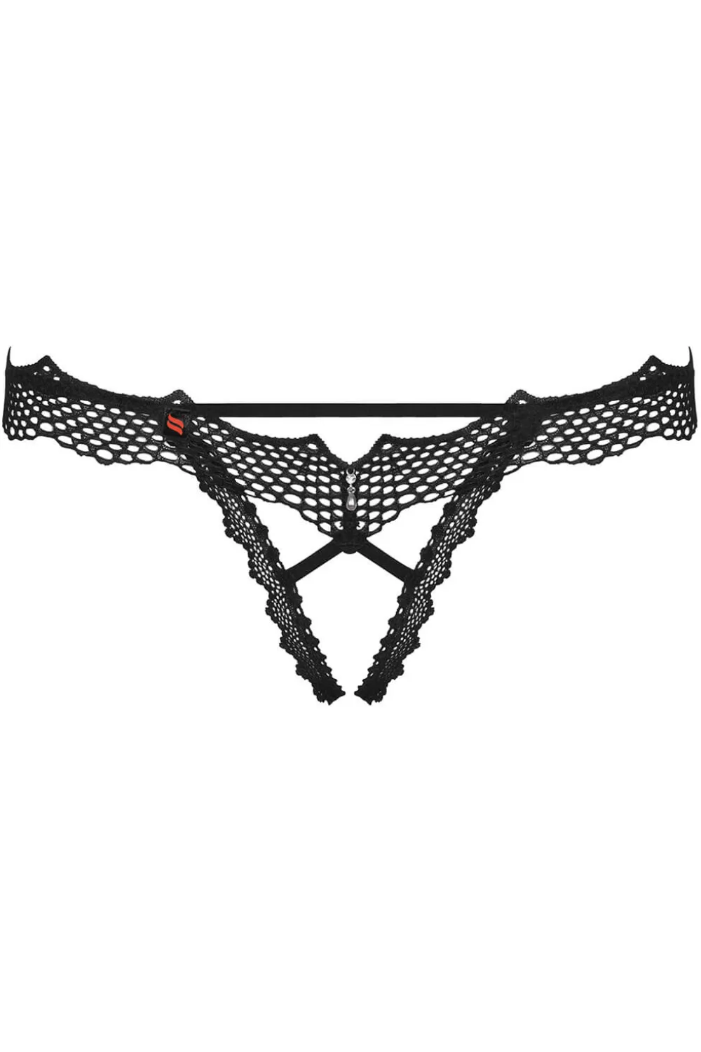 Bravelle Crotchless Thong