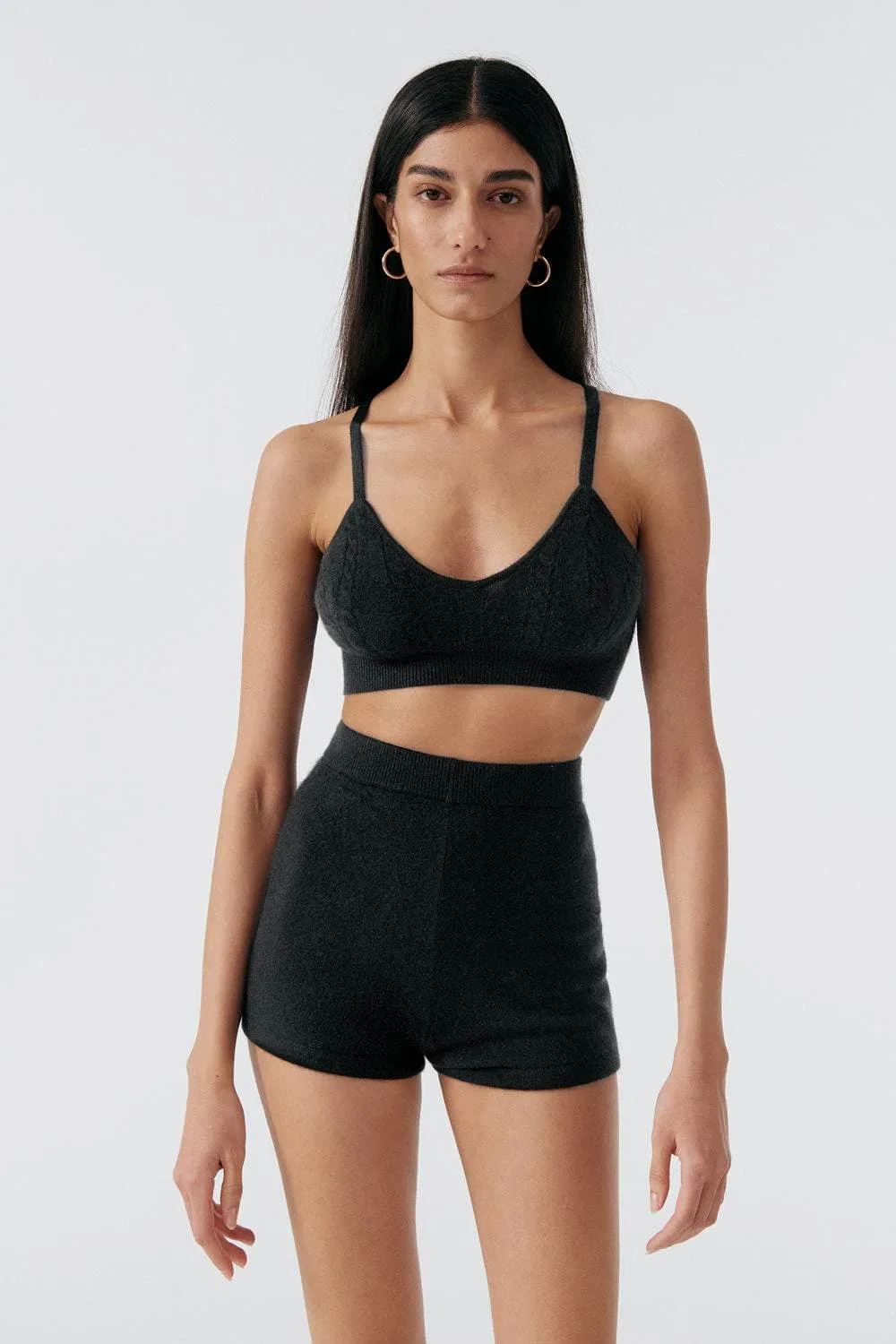 Cashmere Bralette. Size M (UK 10-12)