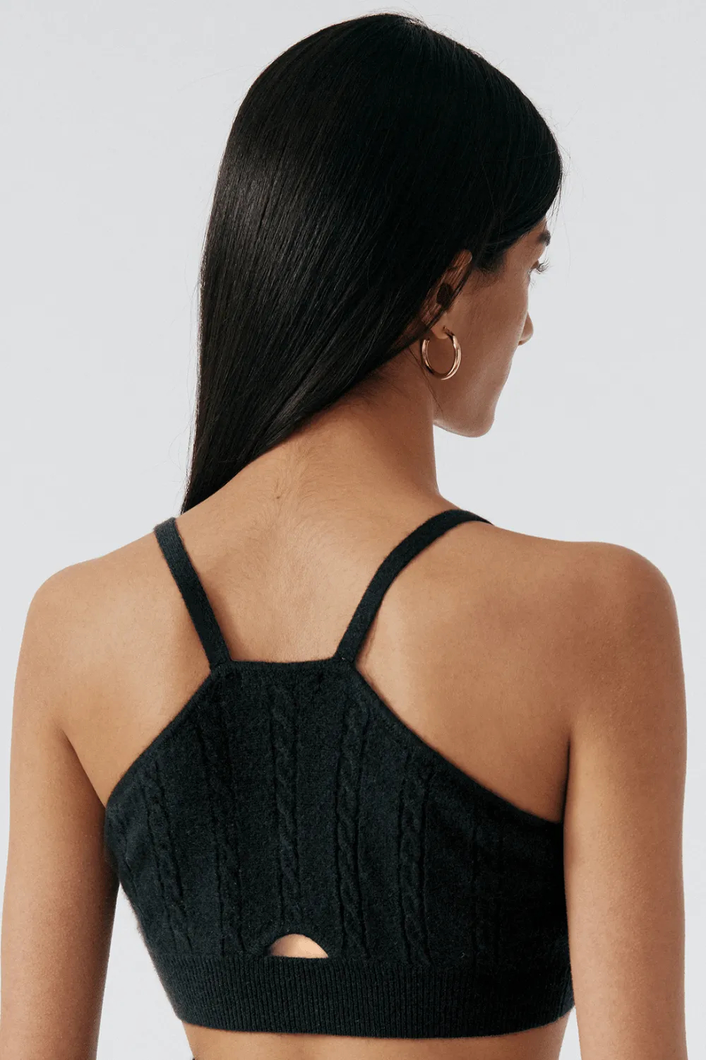 Cashmere Bralette. Size M (UK 10-12)
