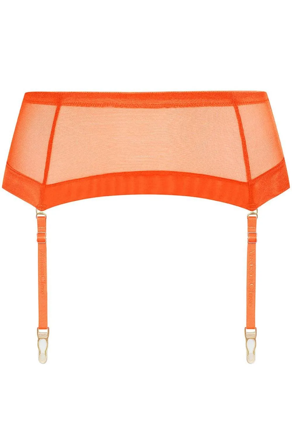 Corps à Corps Suspender Belt Neon Orange