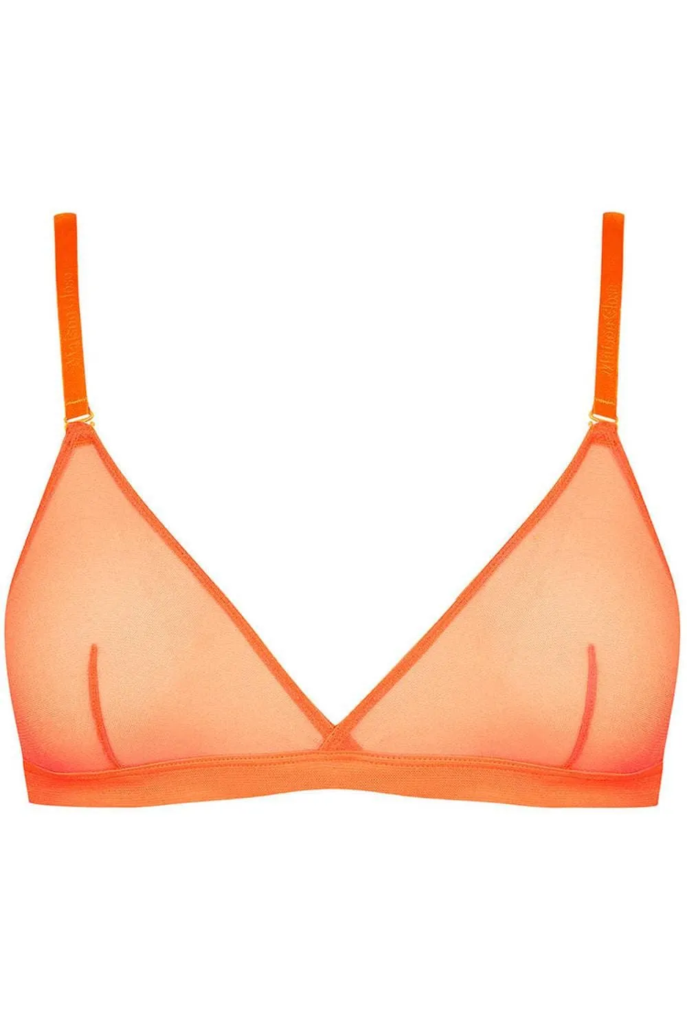 Corps à Corps Triangle Bra Neon Orange