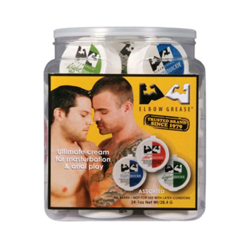 Elbow Grease Assorted Quickie Creams (bowl Of 24)