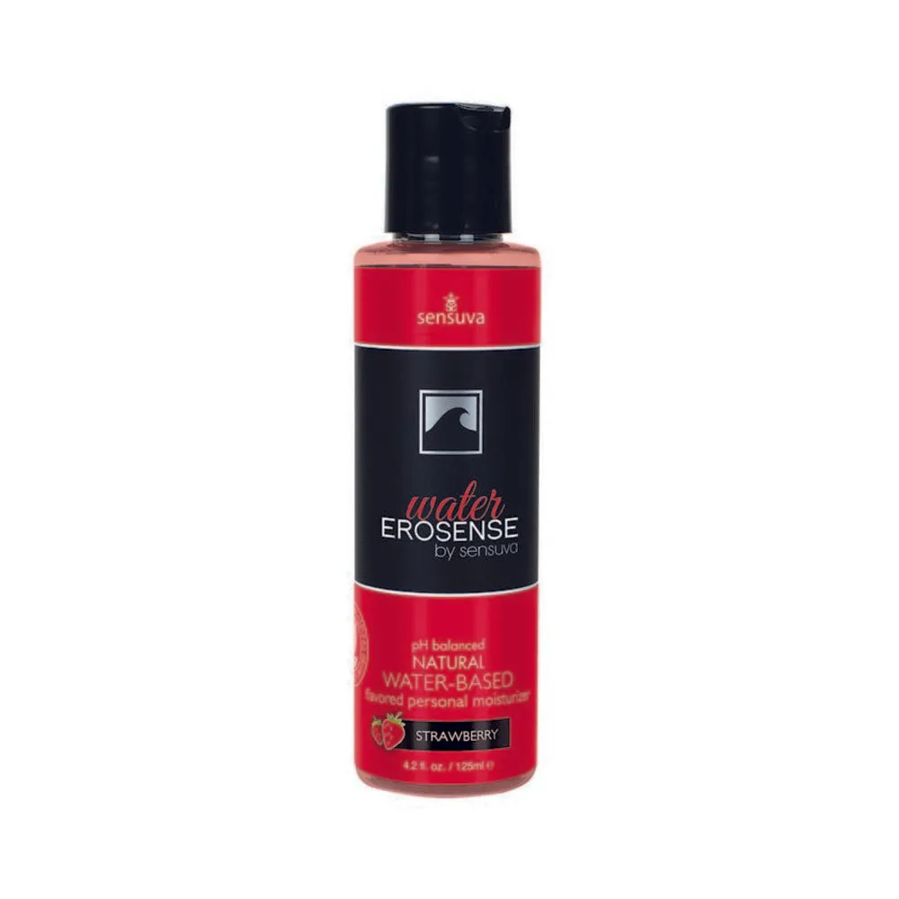 Erosense Water Strawberry Flavored Water-based Lubricant 4.2 Fl. Oz Bottle