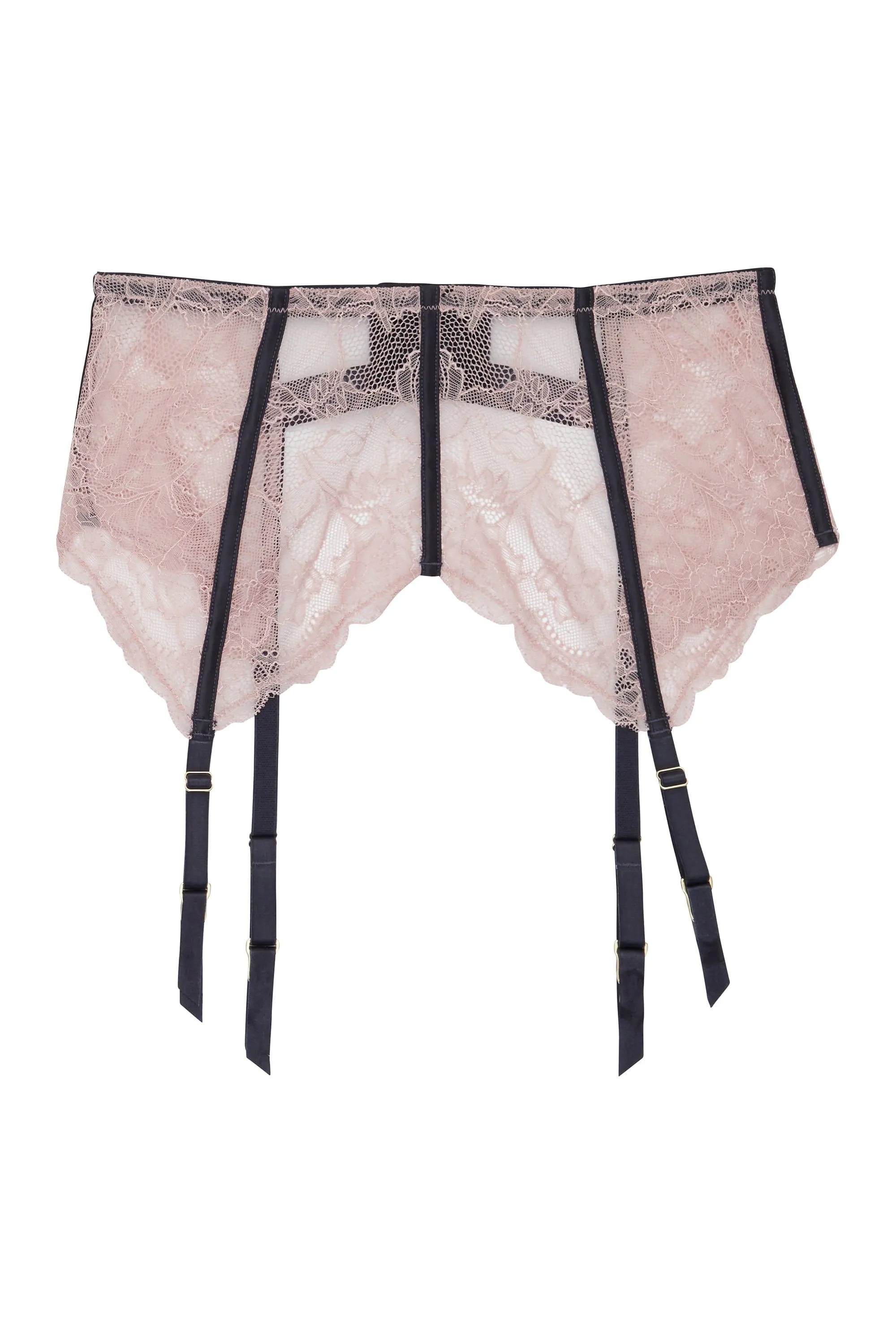 Felicity Hayward Celestina Pink Curve Suspender