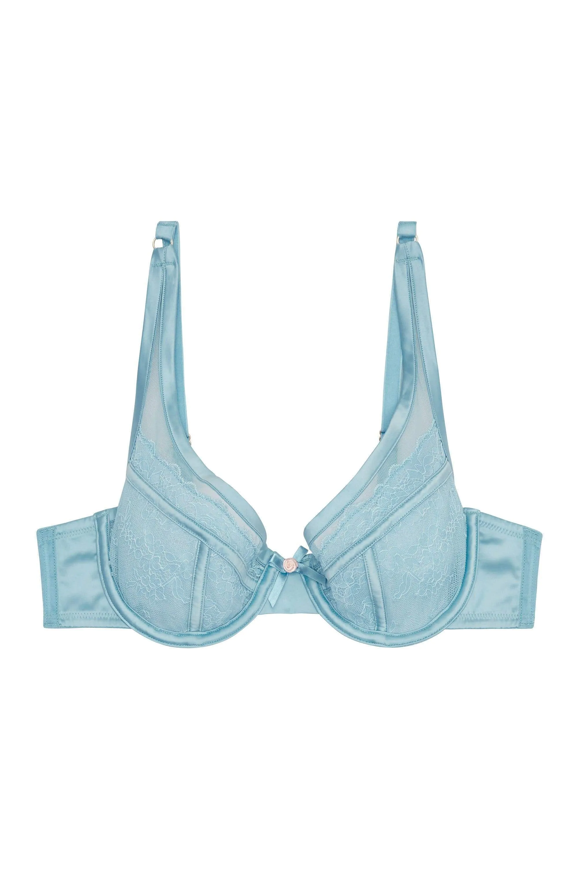Felicity Hayward Sybil Baby Blue High Apex Bra FB