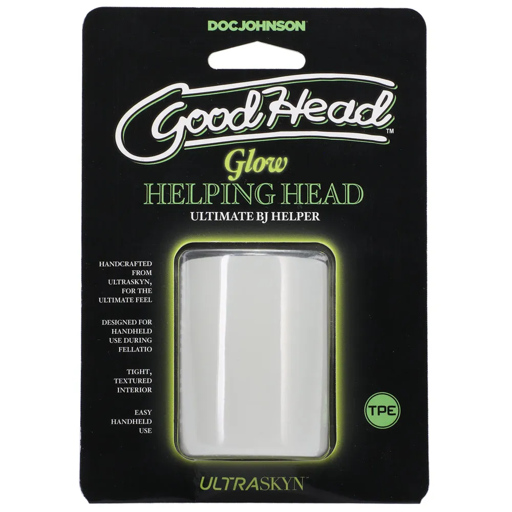 Goodhead Glow Helping Head Frost Green Glow