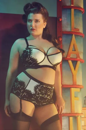 Hedy Mint Curve Lace Bra