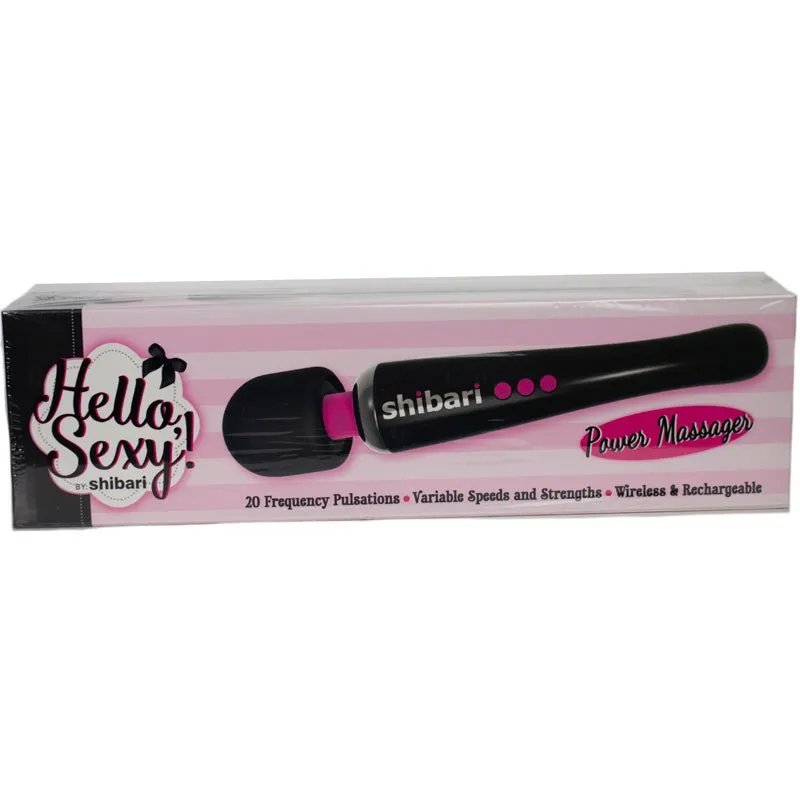 Hello. Sexy! Power Massager Black