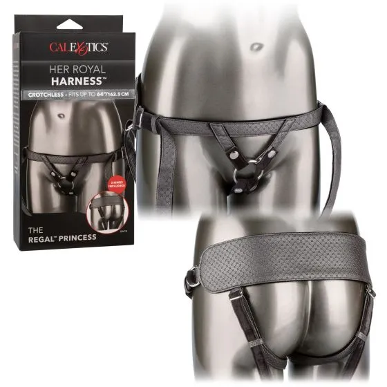 HER ROYAL HARNESS THE REGAL PRINCESS PEWTER
