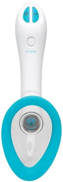 Intimate Body Pump - Automatic - Vibrating - Rechargeable (Sky Blue/White)
