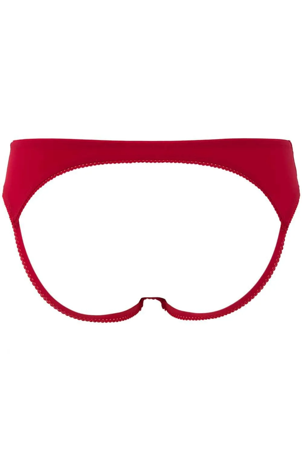 Le Petit Secret Red Naked Back Shorty