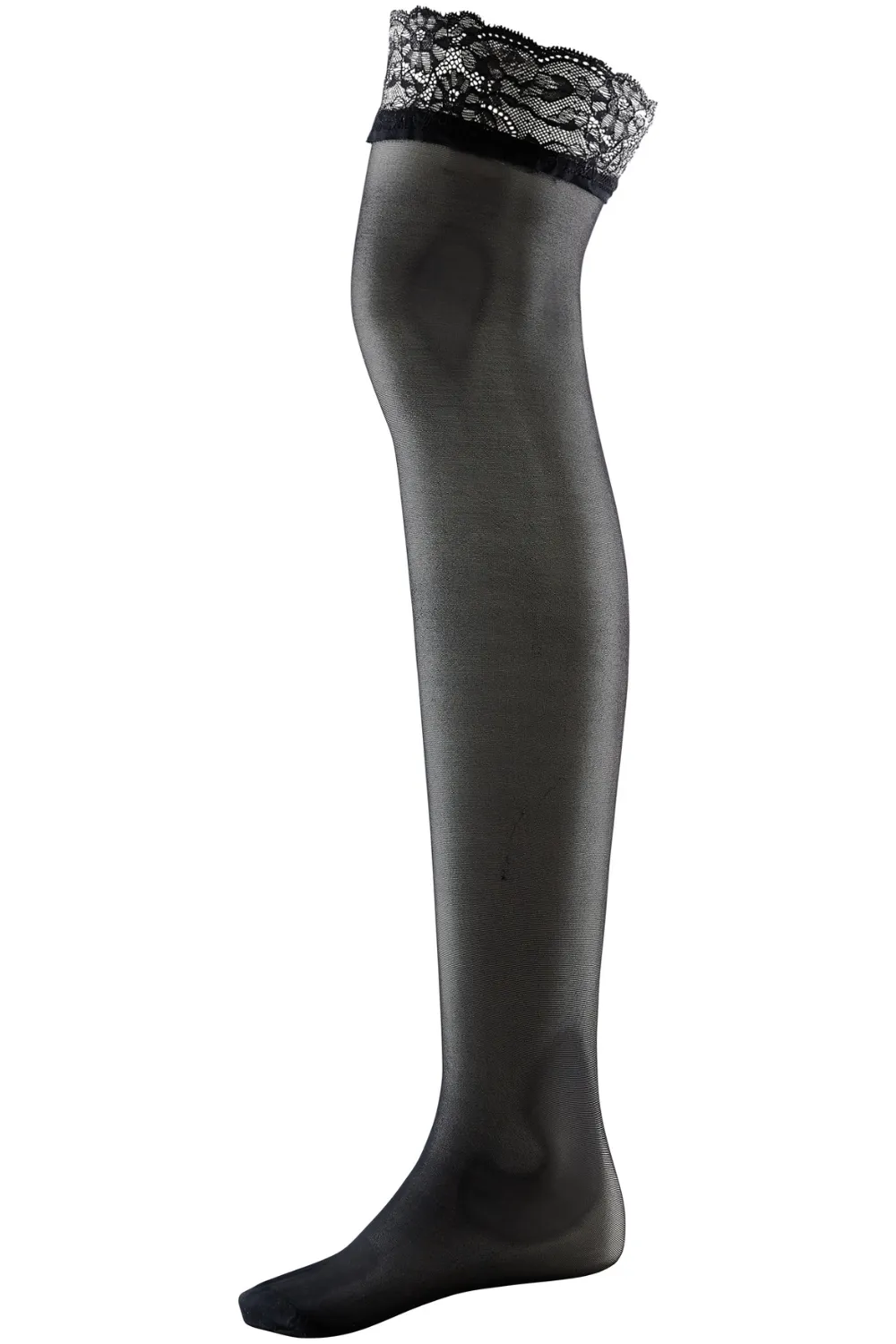 Les Bas D'Aubade Lace Top Hold Ups 30 Denier