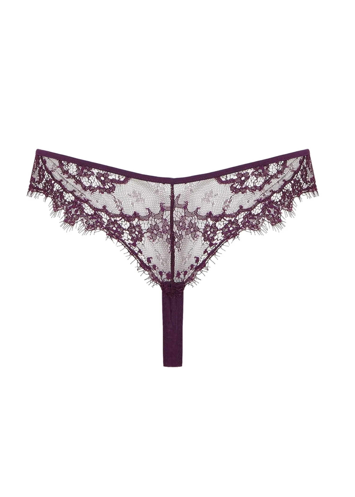 Lunaria Skirted Thong (Amethyst)
