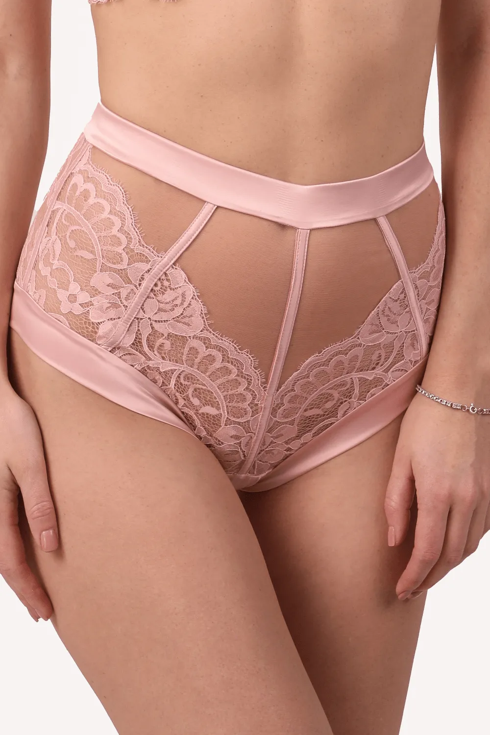 Marlene High Waisted Brazilian. Size S (UK 8)