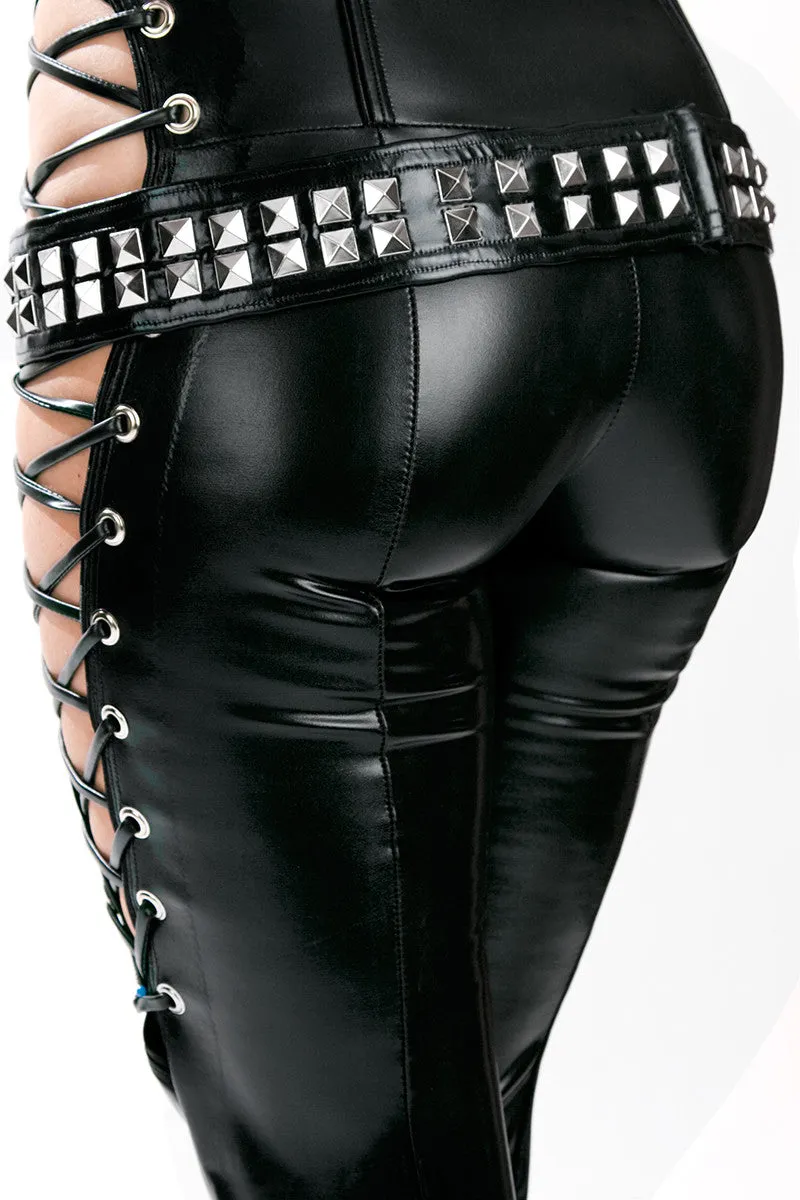 Motor Kitty Jumpsuit with Belt
