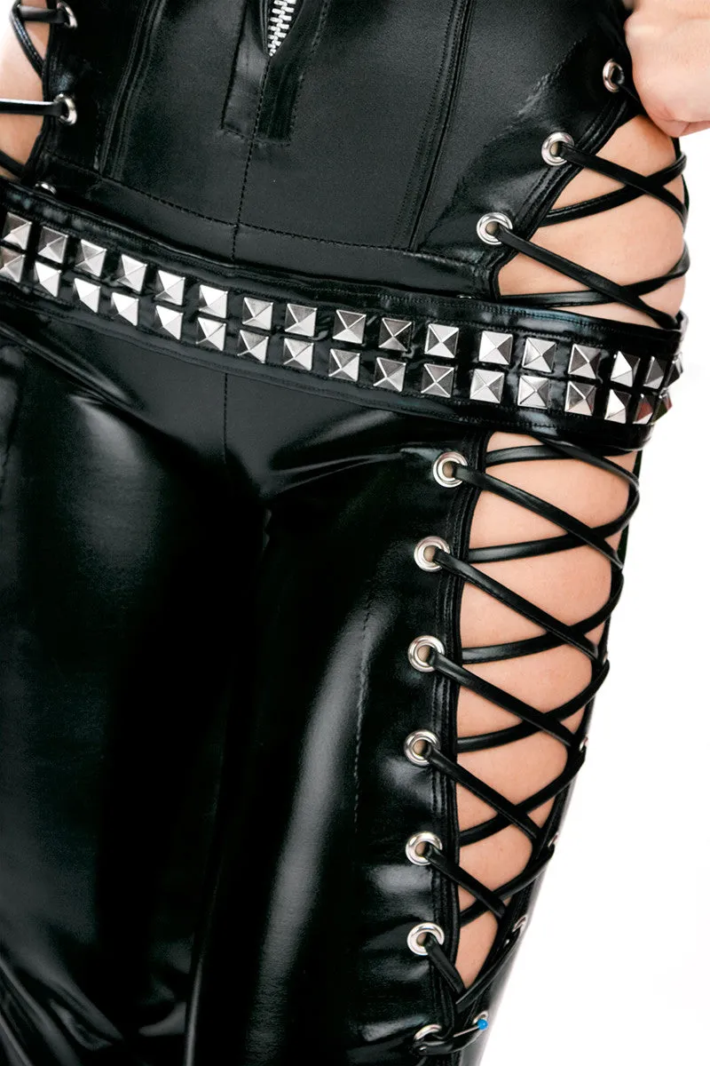 Motor Kitty Jumpsuit with Belt
