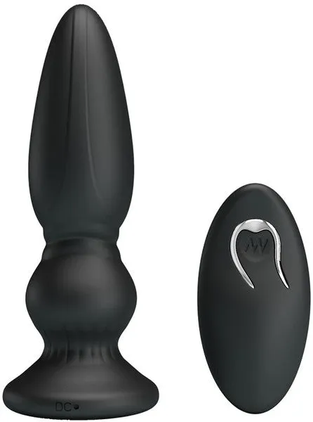 MR Play Powerful Vibrating Anal Plug Remote Butt Prostate Massager Sex Toy