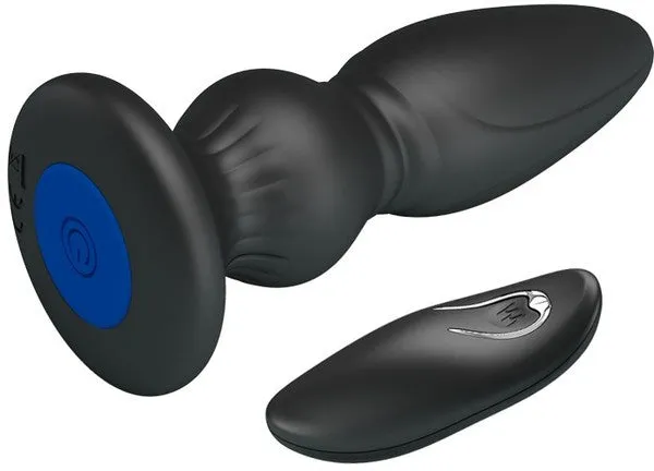 MR Play Powerful Vibrating Anal Plug Remote Butt Prostate Massager Sex Toy