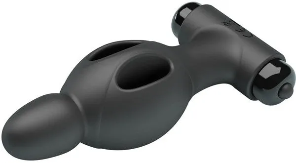 MR Play Silicone Vibrating Anal Plug Butt Prostate Massager