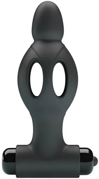 MR Play Silicone Vibrating Anal Plug Butt Prostate Massager