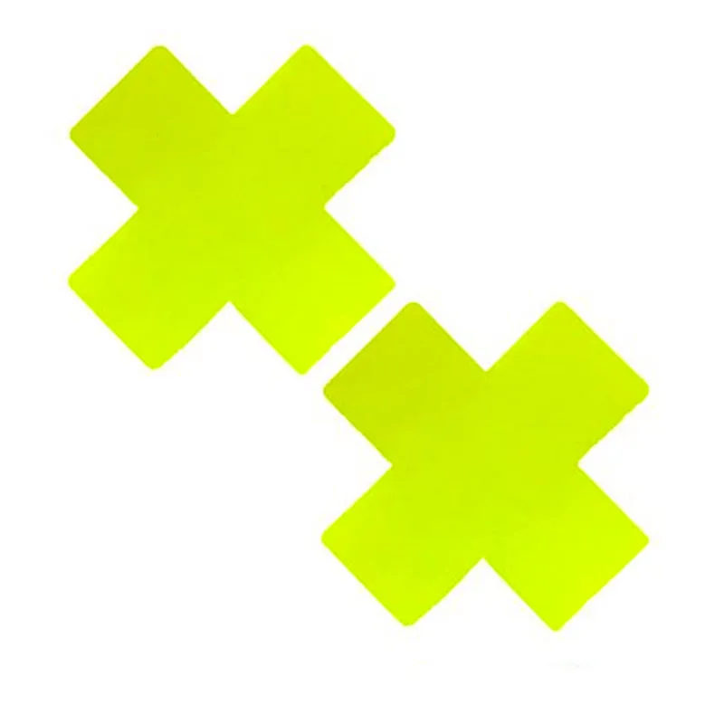 Neva Nude Lemon Fruitella UV Wet Vinyl Yellow X Factor Pasties