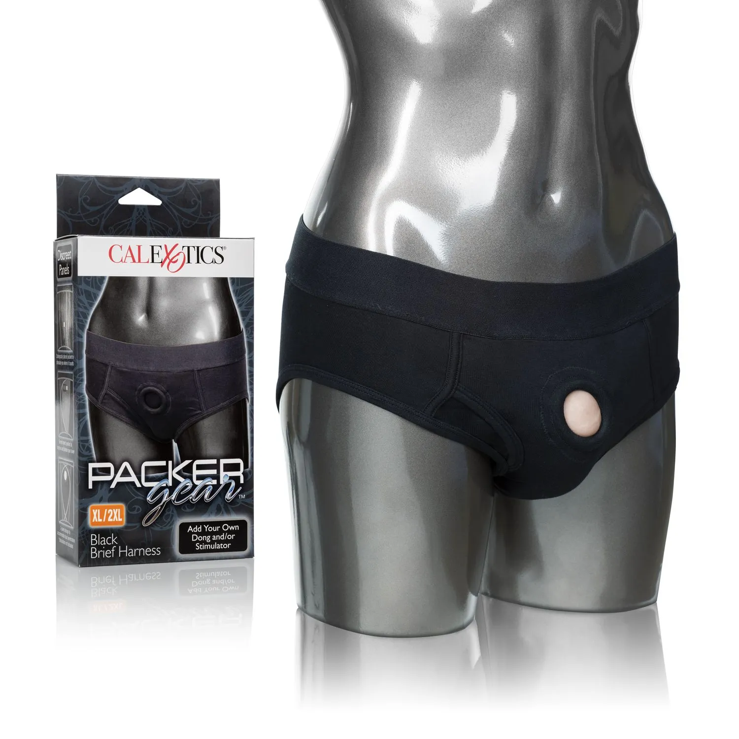 Packer Gear Brief Harness XL/2XL - Black