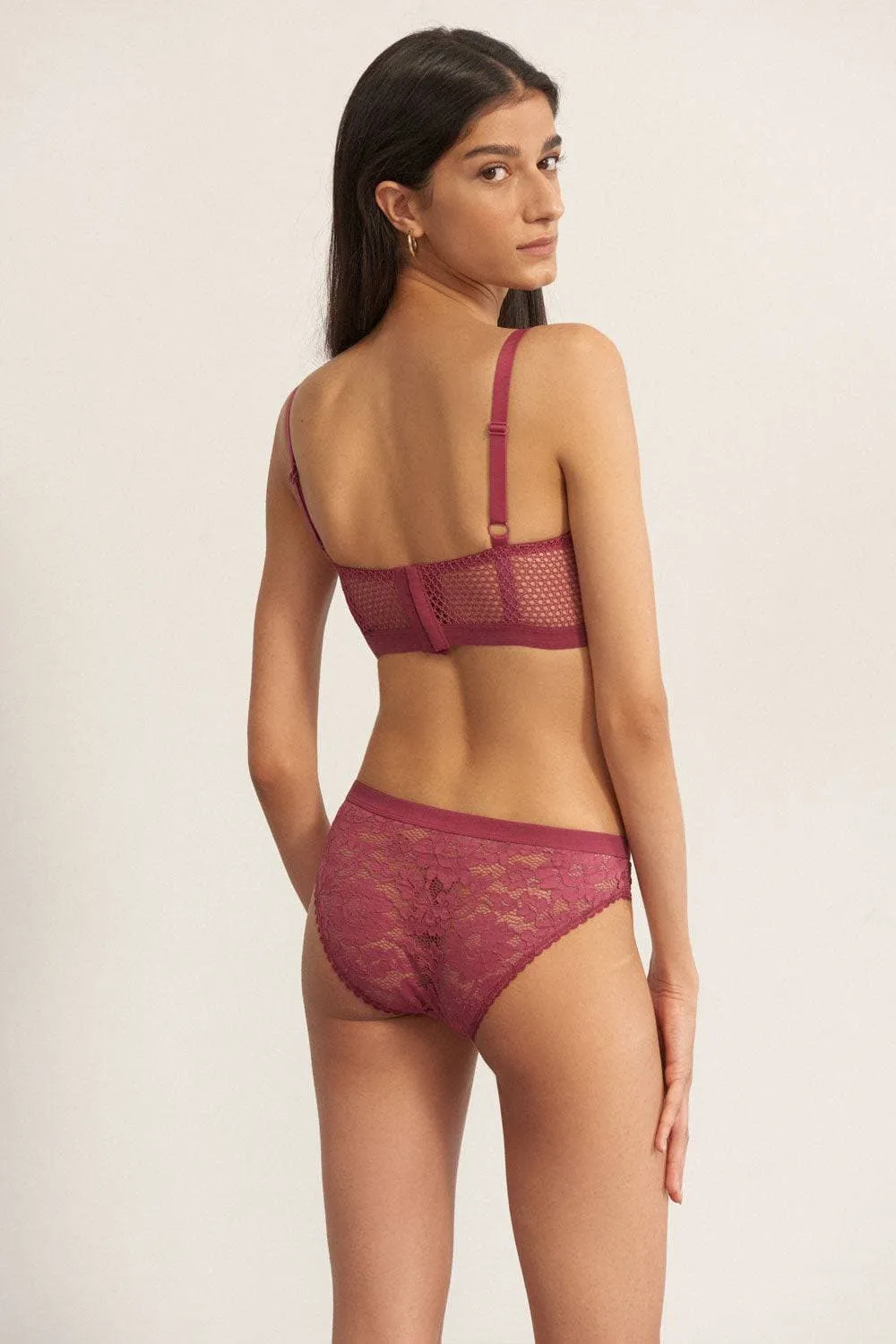 Petunia Brief in Orchid. Size XS (UK 6)
