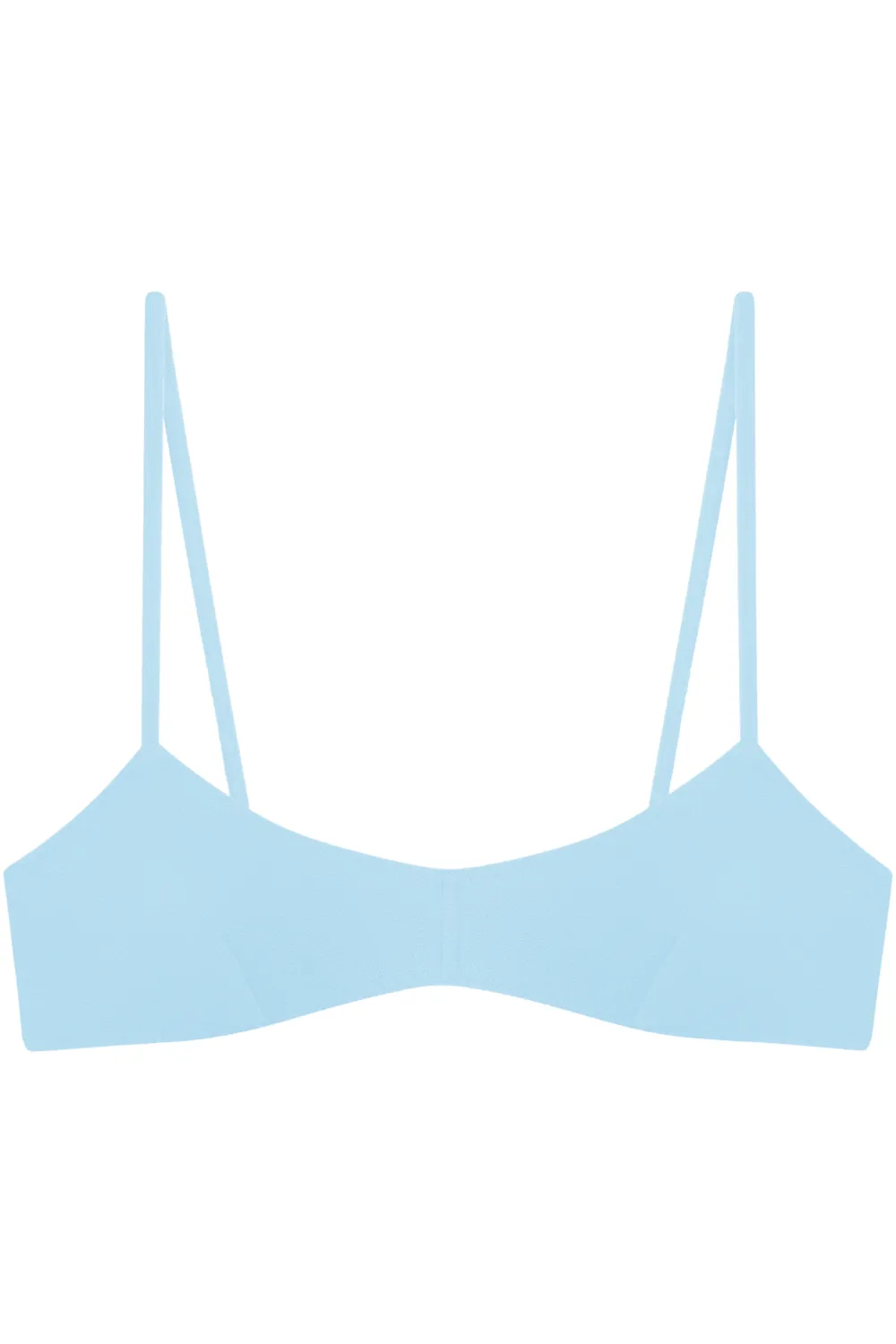 Phoebe Wireless Bikini Top Blue