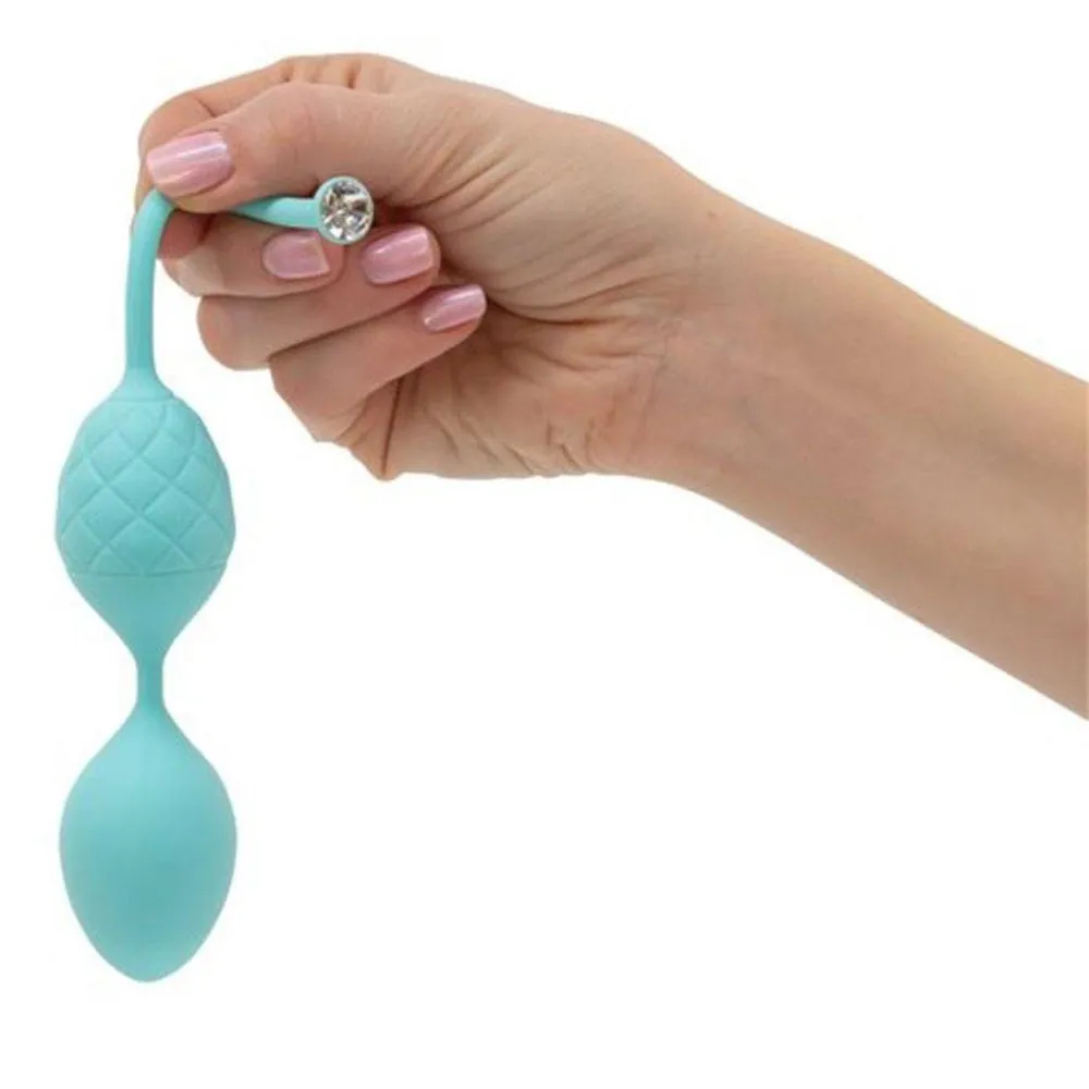 Pillow Talk Frisky Weighted Kegel Balls Pleasure Ben Wa Exerciser Female Sex Toy