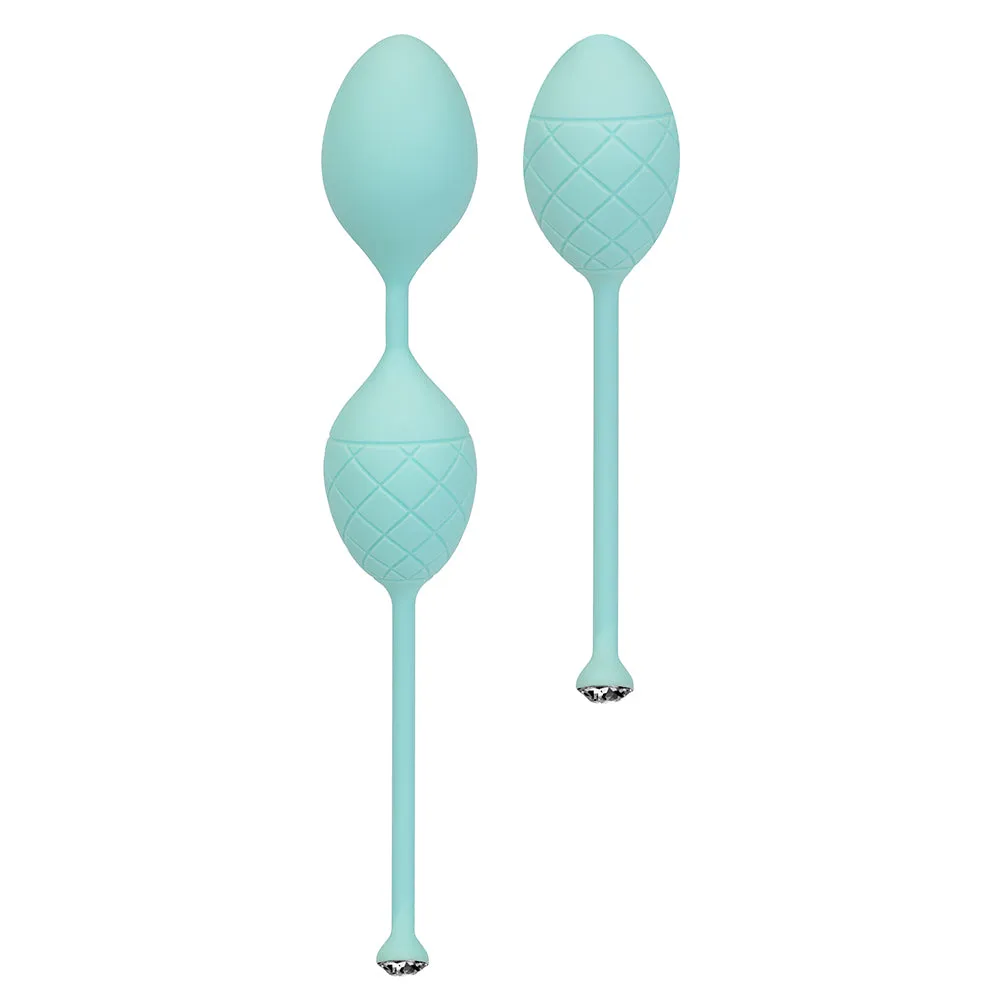 Pillow Talk Frisky Weighted Kegel Balls Pleasure Ben Wa Exerciser Female Sex Toy