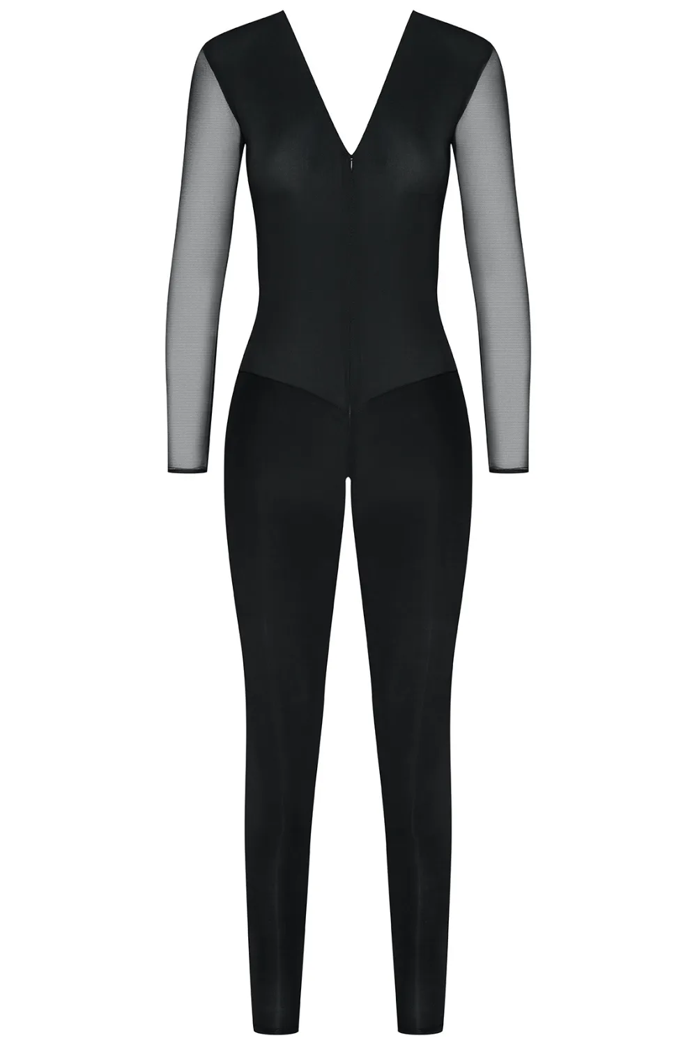 Pure Tentation Long Sleeve Jumpsuit Black. Size XL (UK 12-14)