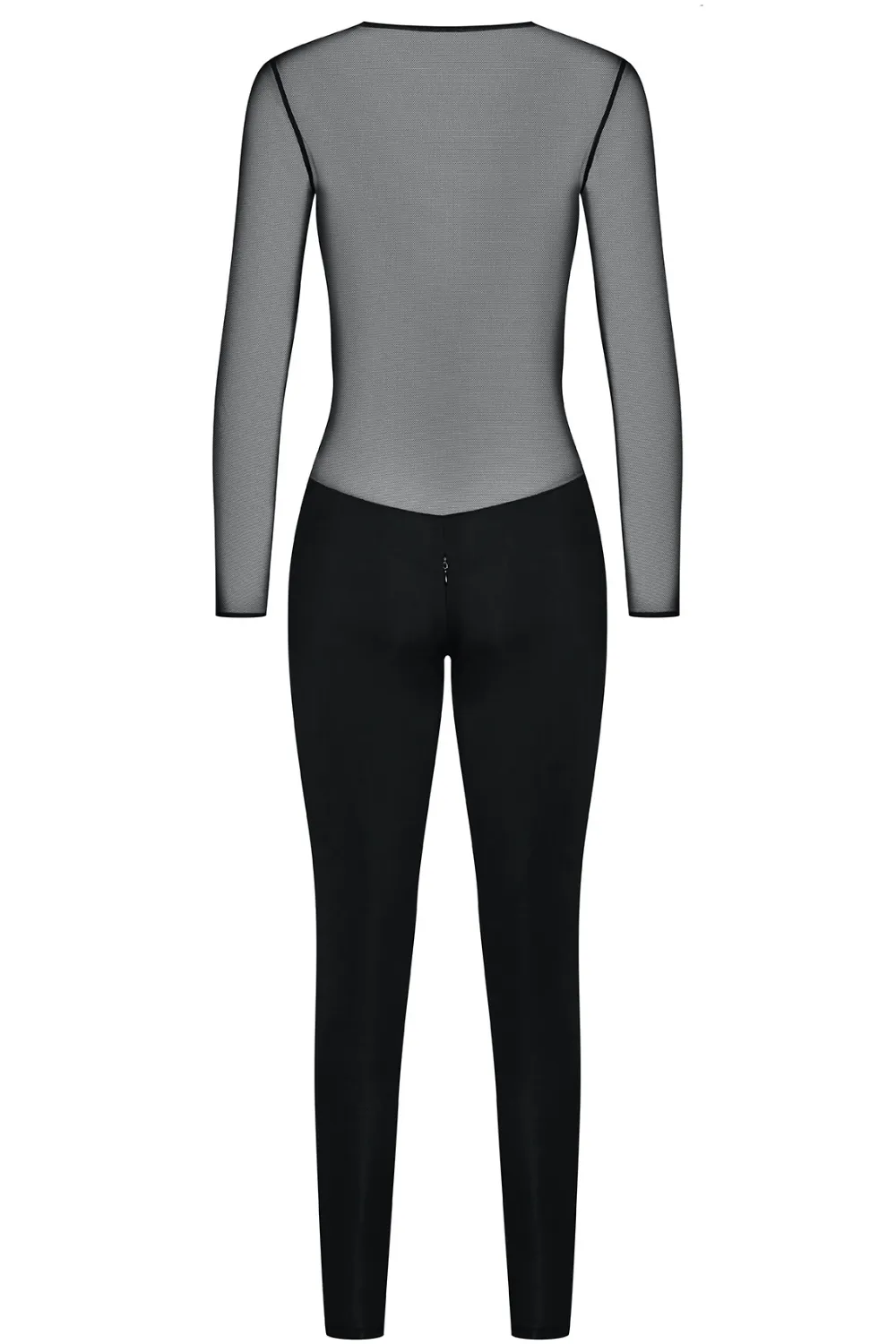 Pure Tentation Long Sleeve Jumpsuit Black. Size XL (UK 12-14)