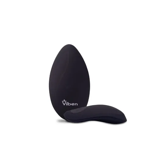 Racy Remote Control 10 Function Panty Vibe - Black Vibe
