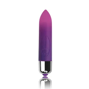 Rocks Off Color Me Orgasmic Colored RO-80 mm Bullet - 7 Speed Color Changing