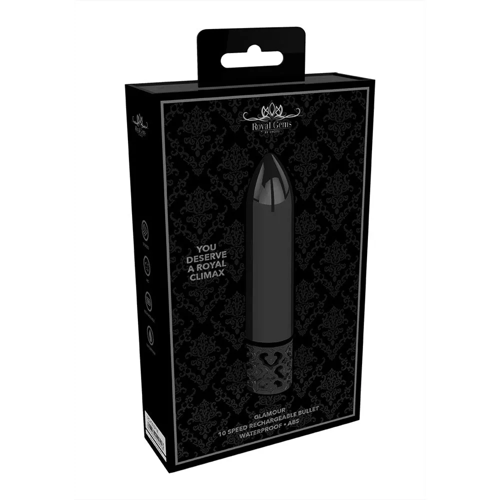 Royal Gems Glamour Rechargeable Abs Bullet Gunmetal
