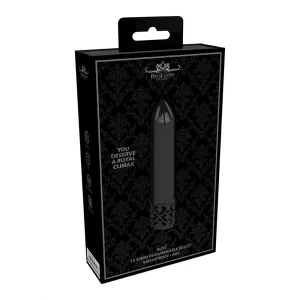 Royal Gems Glitz Rechargeable Abs Bullet Gunmetal