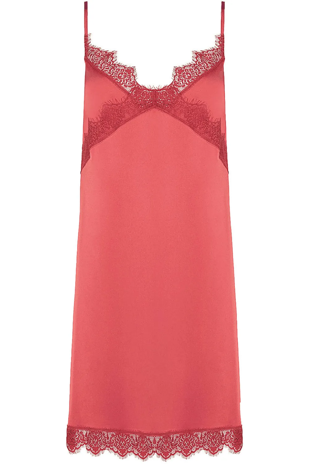 Satin Secrets Nightdress Quartz Pink