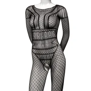 Scandal Full Length Lace Body Suit Sexy Lingerie