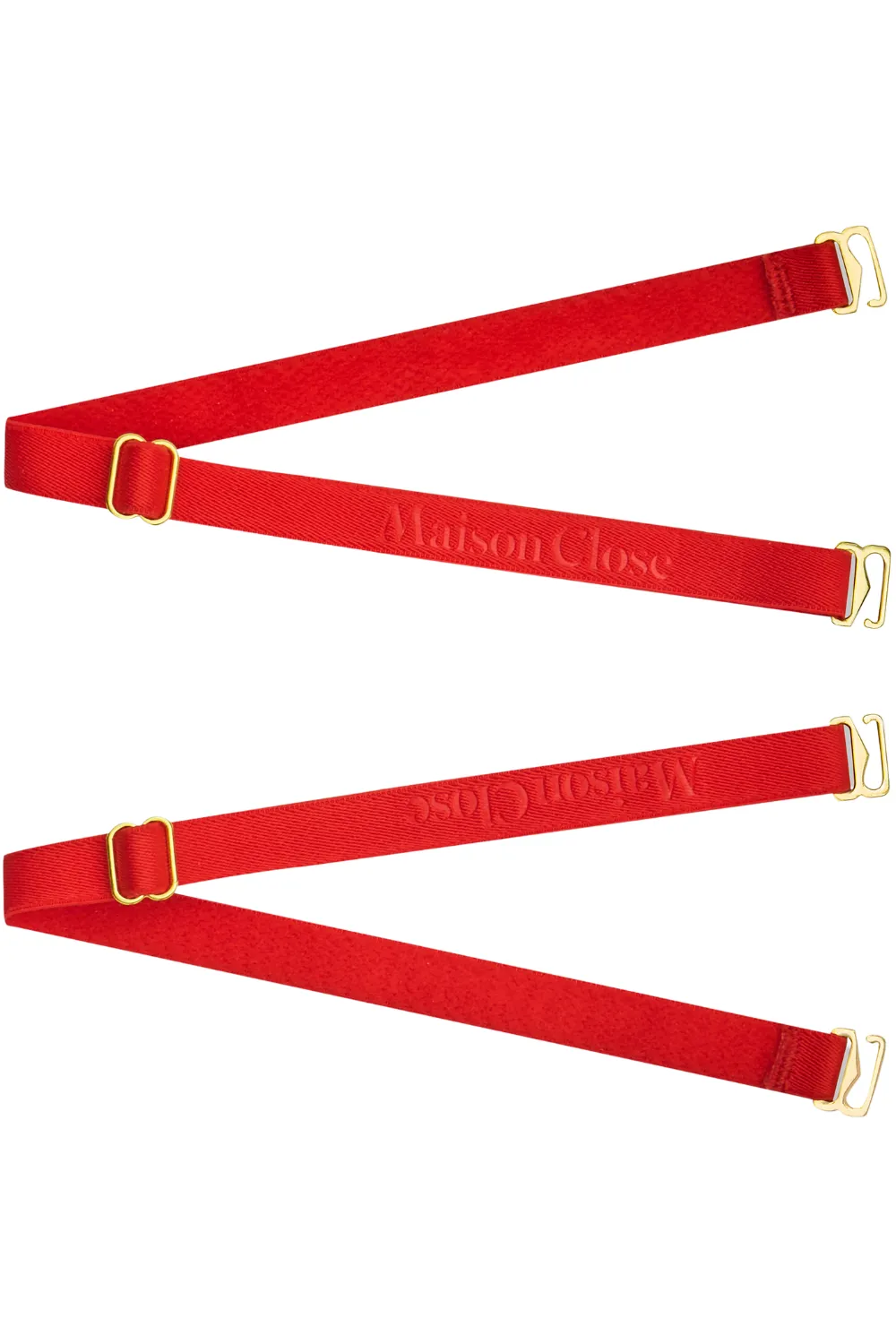 Signature Thong Straps Red