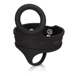 Silicone Tri Snap Ball Spreader - Black